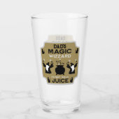 Magic Fantasy Wizard Gift Glas (Achterkant)