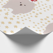 Magic Feestdagen Hondenliefhebbers Verpakkingspapi Cadeaupapier (Hoek)