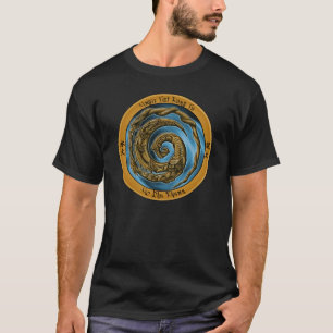 Magic Fist Kung FU alleen vooraan T-shirt