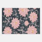 Magic florals with glitter design  inpakpapier vel (Voorkant 2)