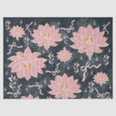 Magic florals with glitter design  tissuepapier (Voorkant)