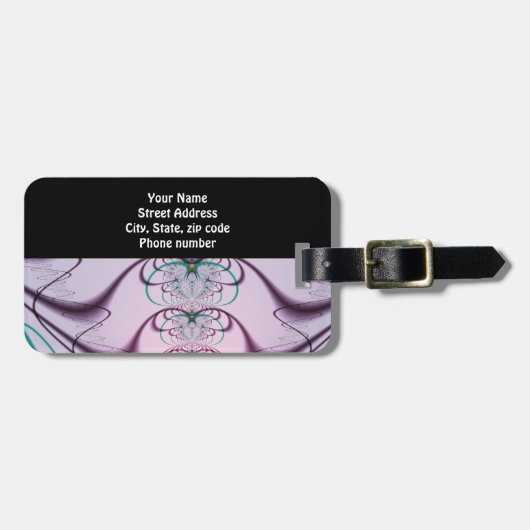 Magic Flower Bag Labels - Gepersonaliseerd (Voorkant horizontaal)