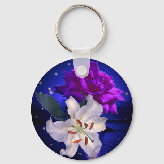 Magic Flowers Sleutelhanger (Voorkant)