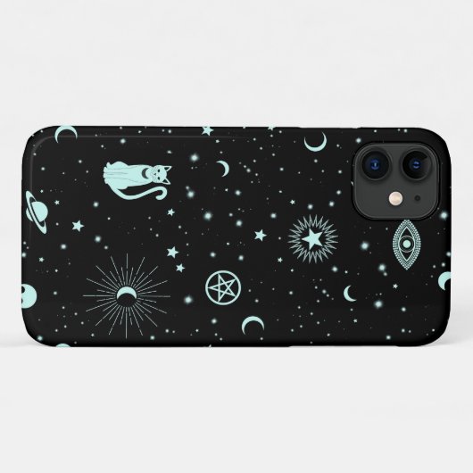 Magic Fluo Universe Case-Mate iPhone Case (Achterkant (horizontaal))