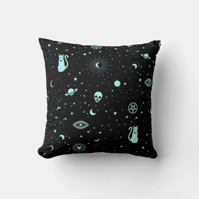 Magic Fluo Universe Kussen (Voorkant)