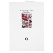 MAGIC FOLLET OF MUSHROOMS Red White Floral Fantasy (Achterkant)