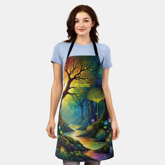Magic Forest Apron Design Schort (Gedragen)