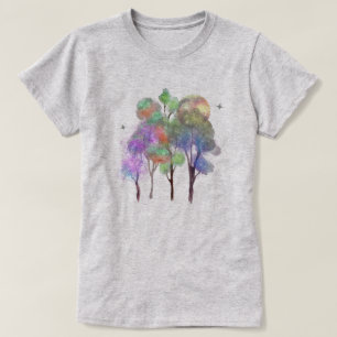 Magic Forest Moon T-shirt voor dames
