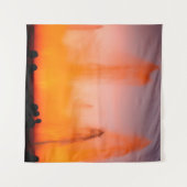 Magic Fountain of Montjuic, Barcelona, Spanje. Nig Wandkleed (Voorkant (horizontaal))