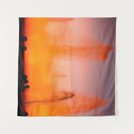 Magic Fountain of Montjuic, Barcelona, Spanje. Nig Wandkleed (Voorkant (horizontaal))