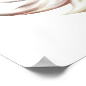 Magic Fox - Wit Poster (Hoek)