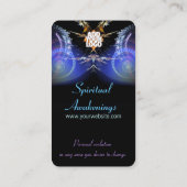 Magic Fractal Shower met Logo Visitekaartje (Achterkant)