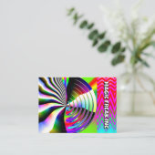 MAGIC FREAK INC ( u kunt de woorden wijzigen ) Contactkaartje (Staand voorkant)
