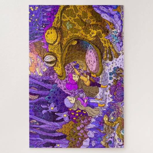 Magic Frog Potal Legpuzzel (Verticaal)