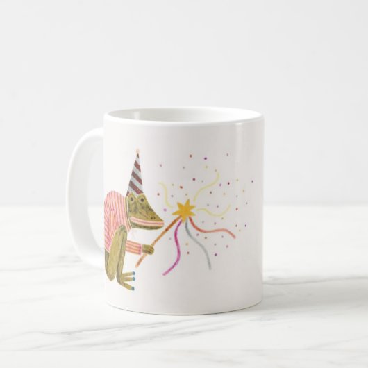 Magic Frog Whimsical Mug Koffiemok (Voorkant links)
