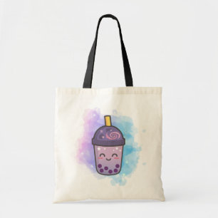 Magic Galaxy Boba Thee   Aangepaste Canvas tas