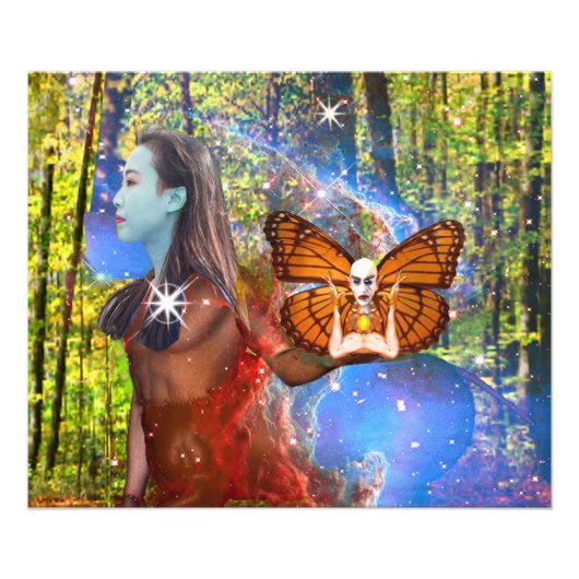 Magic Garden Foto Afdruk (Voorkant)