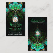 Magic Garden Fractal Visitekaartje (Voorkant / Achterkant)