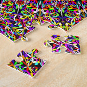 Magic  Garden Mandala Legpuzzel (Zijkant)