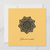 MAGIC GEBEURTENIS metallisch goudpapier Kaart (Voorkant)