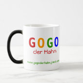 MAGIC GOGO  CUP -die Tasse, die dich verzaubert Magische Mok (Links)