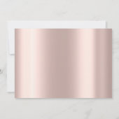 Magic Gold Eenhoorn Paard Verjaardagsfeest Kaart (Achterkant)