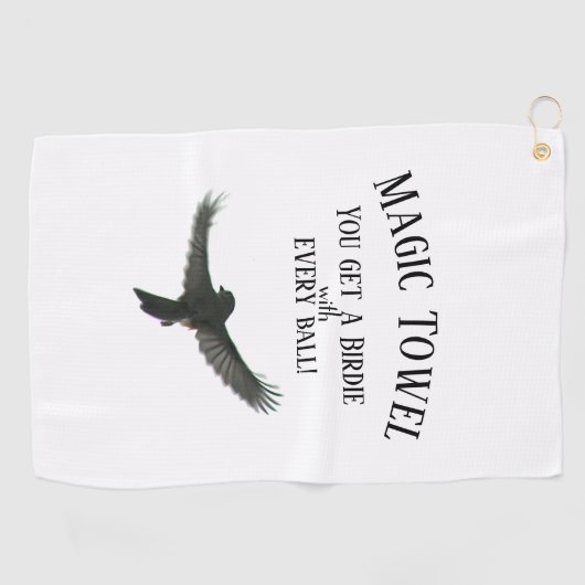 Magic Golf Towel Golfhanddoek (Horizontaal)