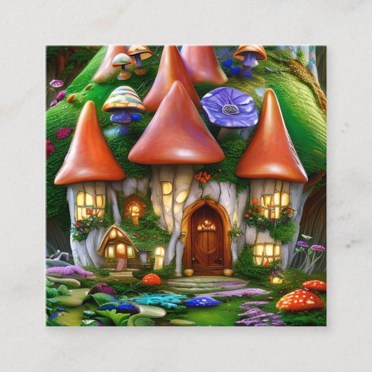 Magic Graphic Vierkante Visitekaartje (Voorkant)