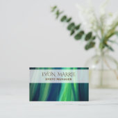 Magic Green Business Kaart Visitekaartje (Staand voorkant)