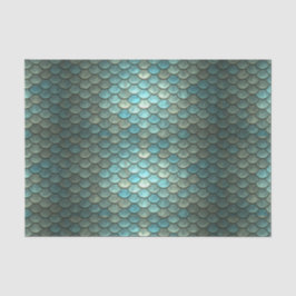 Magic Green Dragon Scale Fantasy Gift Tissue Paper Tissuepapier