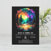Magic Grove Bohemian Verjaardag Kaart (Staand voorkant)
