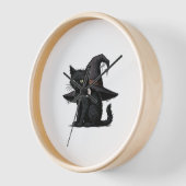 Magic Halloween Cat Classic T-shirt (Hoek)