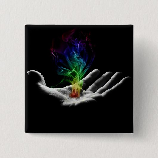 Magic Hand Button (Voorkant)