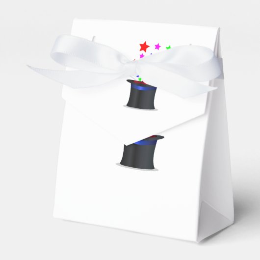 Magic Hat And Wand Bedankdoosjes (Voorkant Zijde)