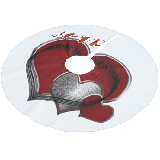 Magic Heart Tree-rok Kerstboom Rok (Gekanteld)