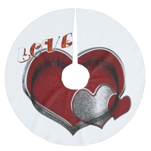 Magic Heart Tree-rok Kerstboom Rok (Voorkant)