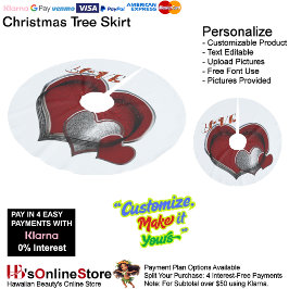 Magic Heart Tree-rok Kerstboom Rok