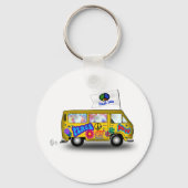 Magic Hippie Van Sleutelhanger (Voorkant)