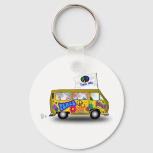 Magic Hippie Van Sleutelhanger