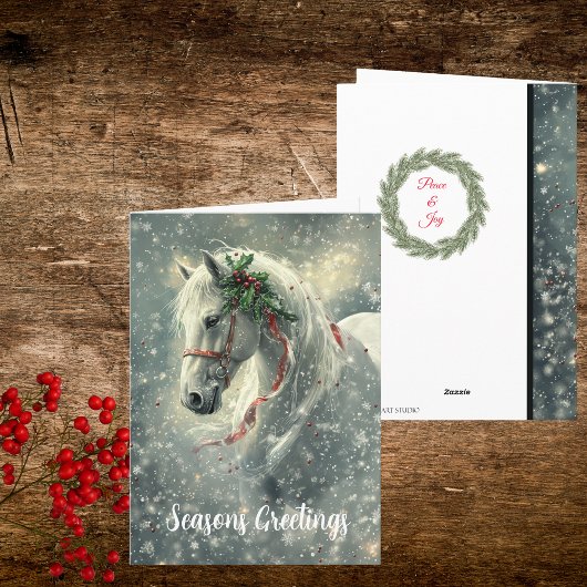 Magic Horse Christmas Kaart