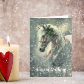 Magic Horse Christmas Kaart