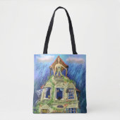 Magic House Girl Canvas tas Fantasy (Voorkant)