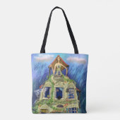 Magic House Girl Canvas tas Fantasy (Achterkant)