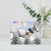 "Magic in Harness" Briefkaart (Staand voorkant)