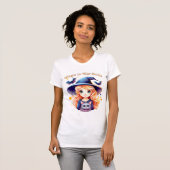 Magic in Her Smile – Women’s Halloween T-Shirt (Voorkant volledig)
