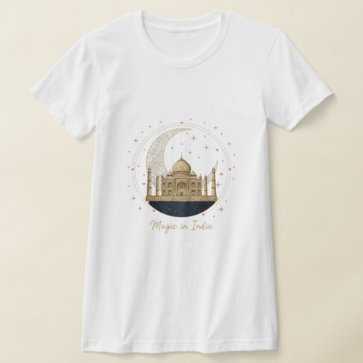 Magic in India T-Shirt - Elegant Taj Mahal (Laagn)