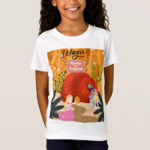 Magic in Progress Meisjes' Fine Jersey T-shirt