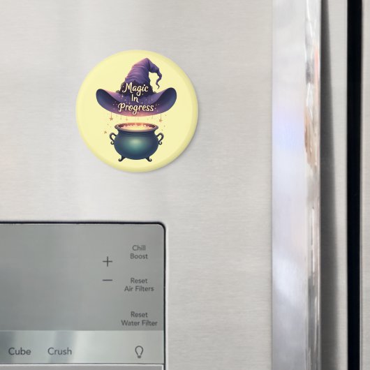 Magic In Progress Witchy Cauldron Magnet (Insitu (Koelkast))