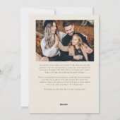 Magic In The Air Multi Photo Cream Feestdagenkaart (Achterkant)