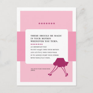 Magic in Your Motion  Bad Advice Briefkaart